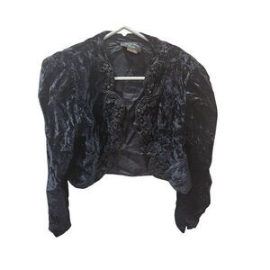 David rose night L cover up coat